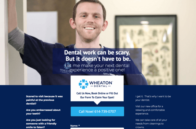 Dentist Landing Page