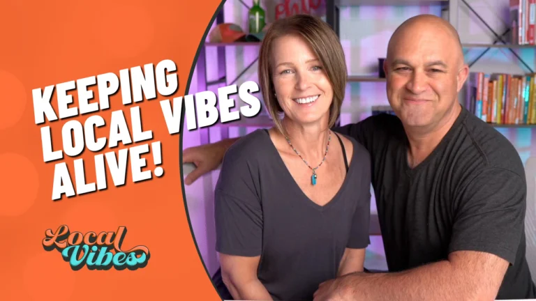 Pat and Angie Cherubini Local Vibes Creators