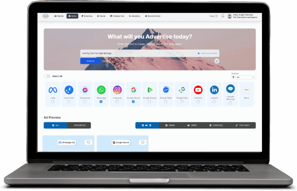 Super Simple Ads System
