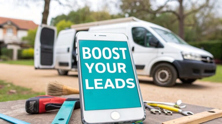 lead generation website for a home services contractor