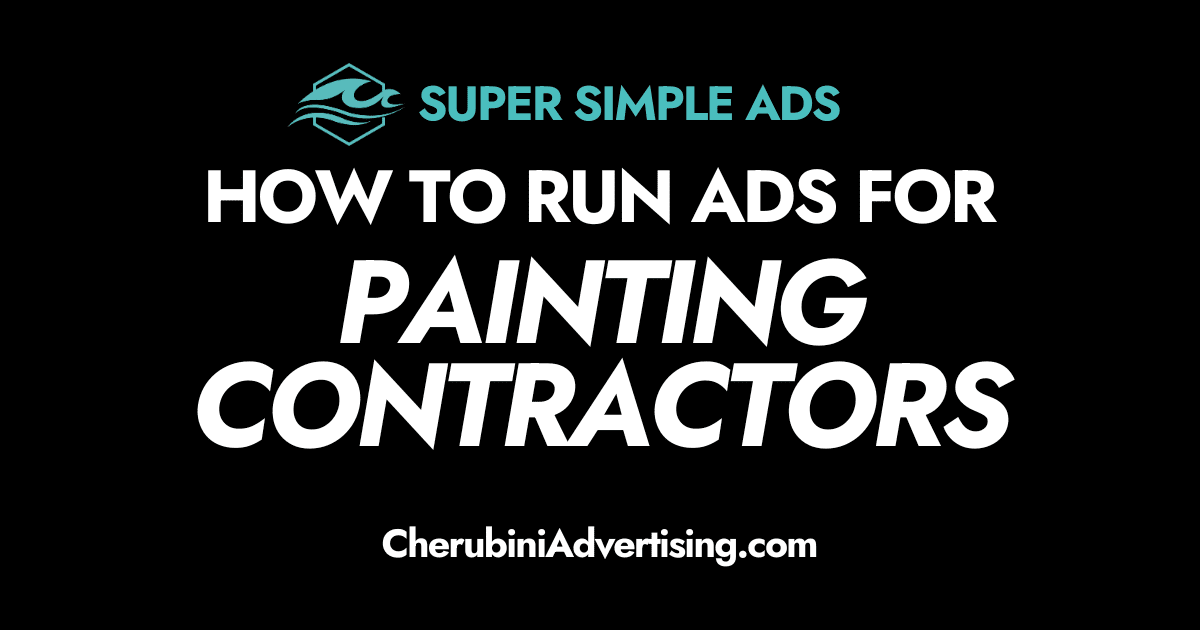 how to run ads for painting contractors