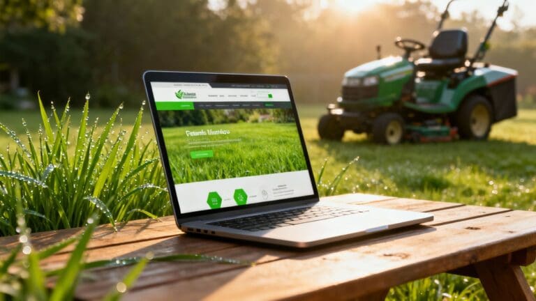 website design for lawn contractors