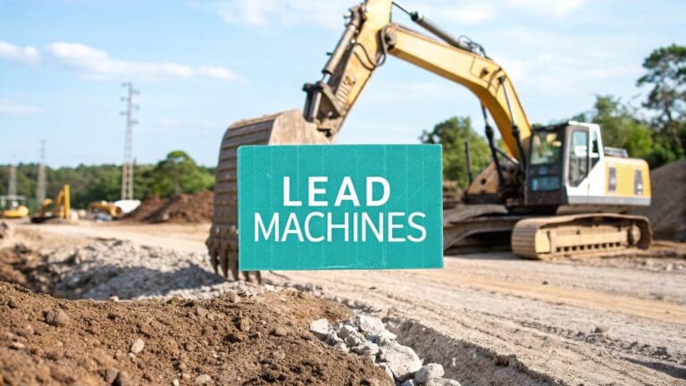 lead generation for excavators