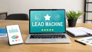 get more leads with a lead machine built by cherubini