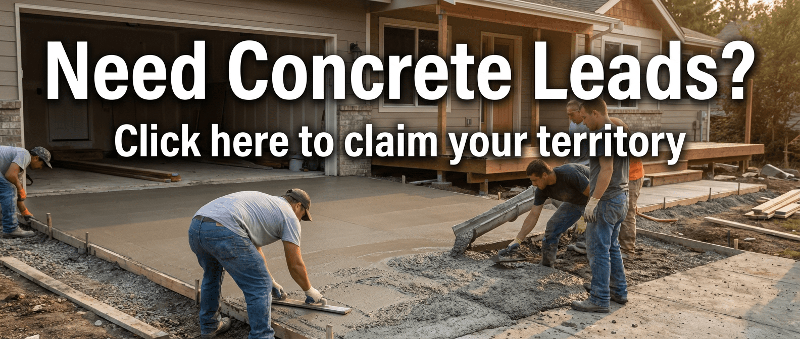 need concrete leads
