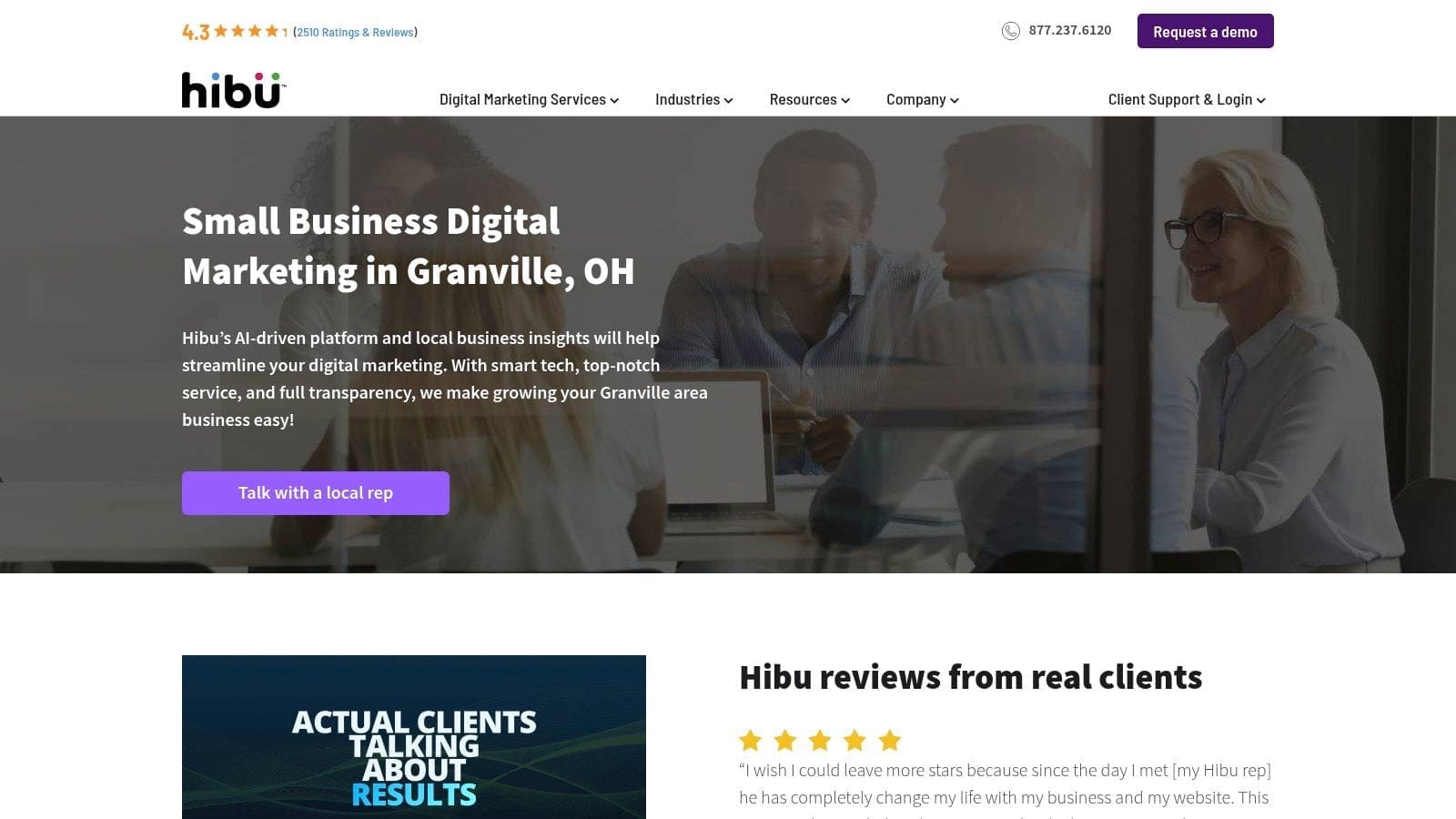 Hibu (RevLocal local presence / Granville-area)